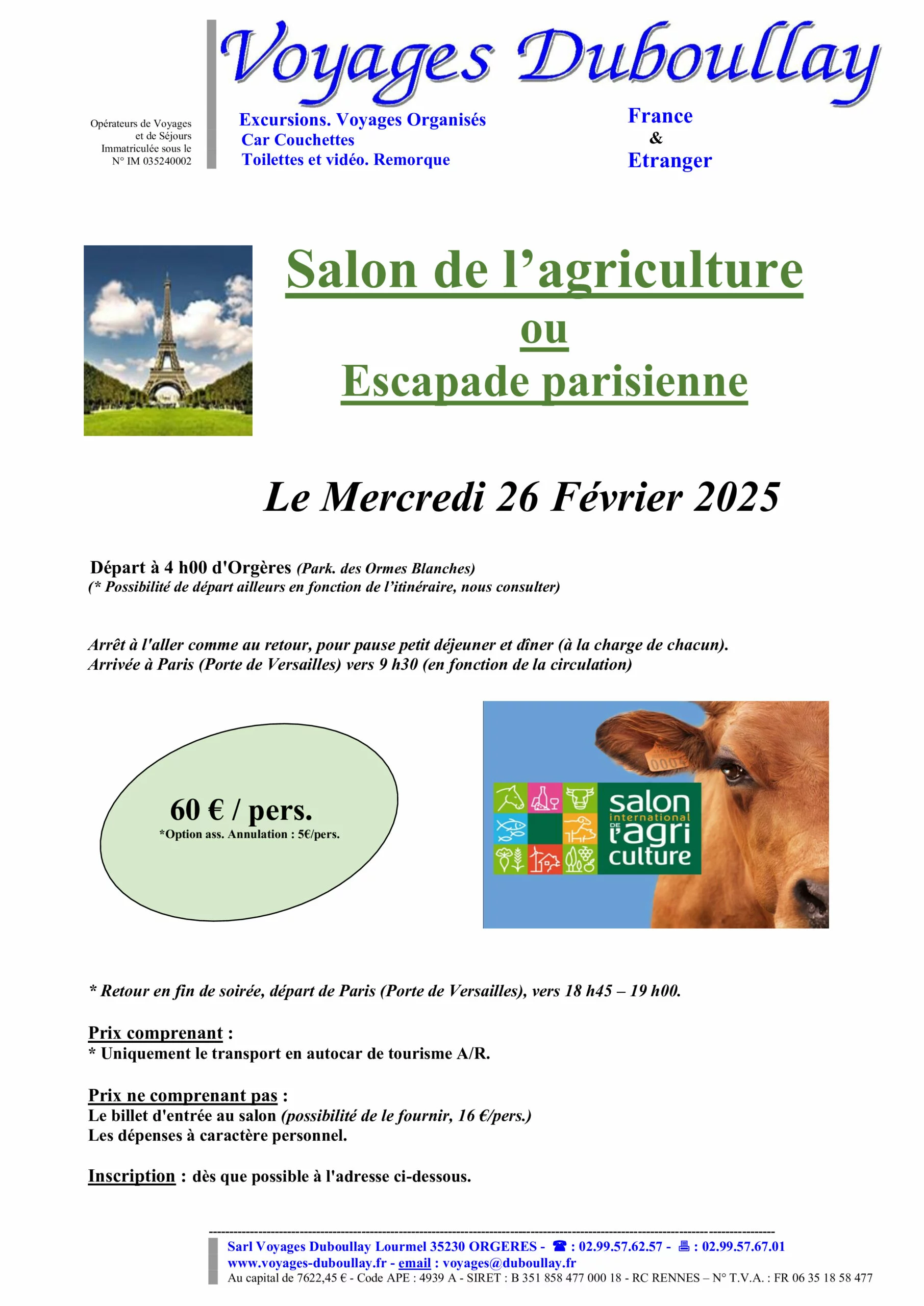 Voyages Duboullay Entreprise De Transport A Orgeres Voyages Duboullay Entreprise De Transport Orgeres Salon De Lagriculture 2025 Scaled 1
