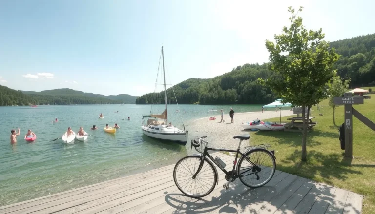 Que faire autour du lac de Chalain : randonnées, baignade et activités nautiques