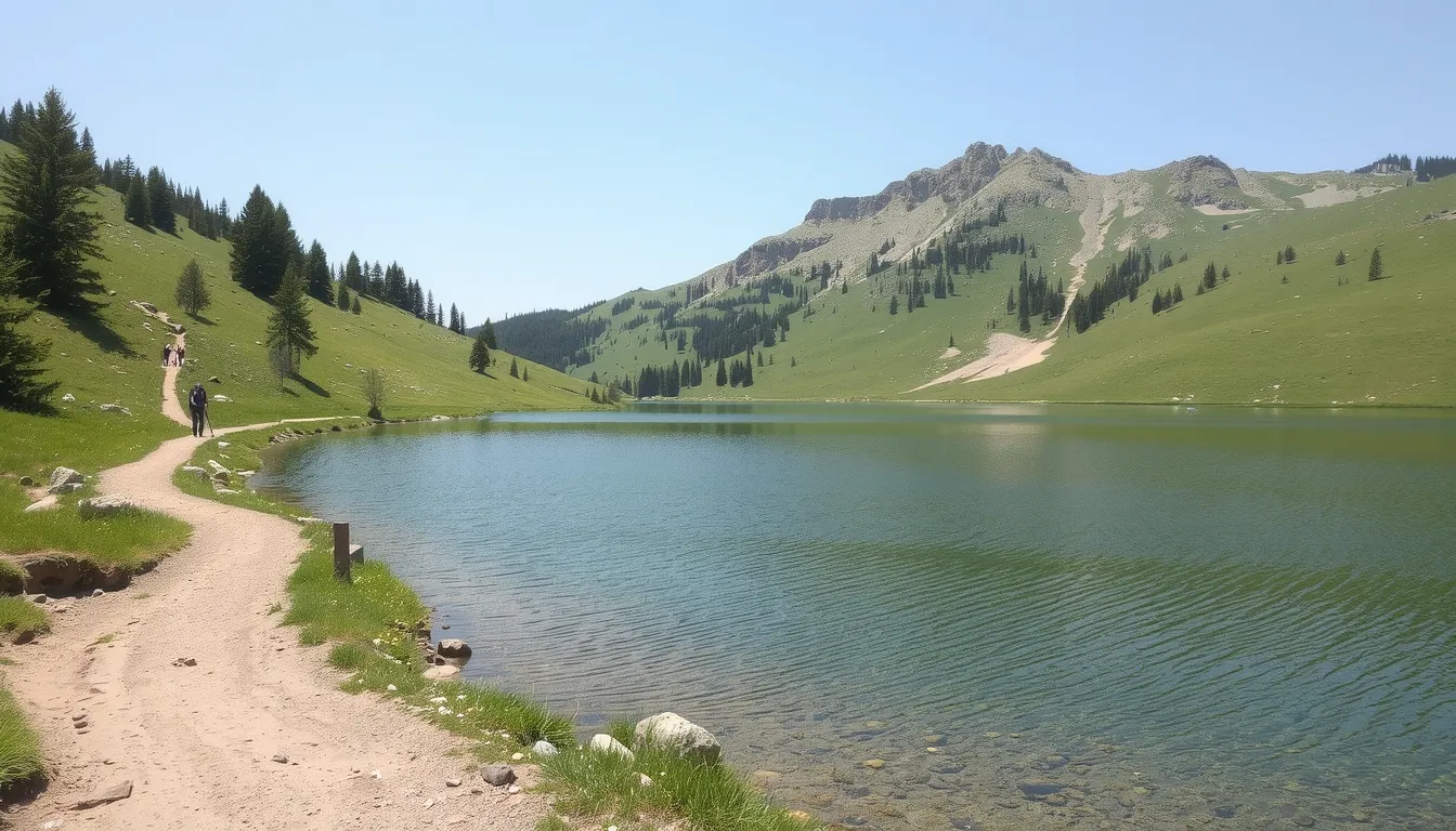 Randonnée au lac de Payolle