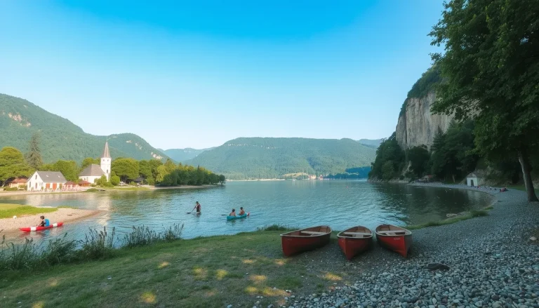 Village autour du lac de Chalain : que voir et que faire aux alentours